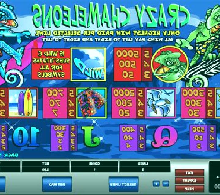 Crazy Chameleons slot game