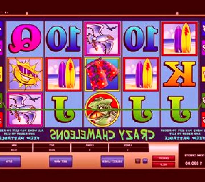 Crazy Chameleons slot machine