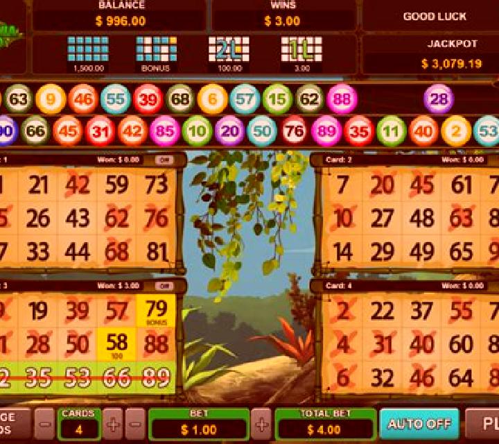 Crazy Clover Bingo slot machine