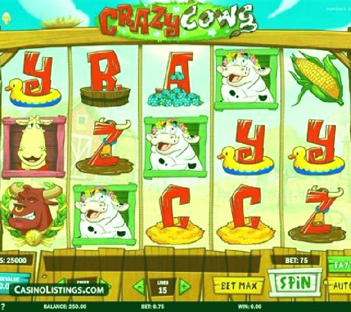Crazy Cows slot machine