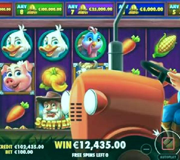 Crazy Farm slot machine