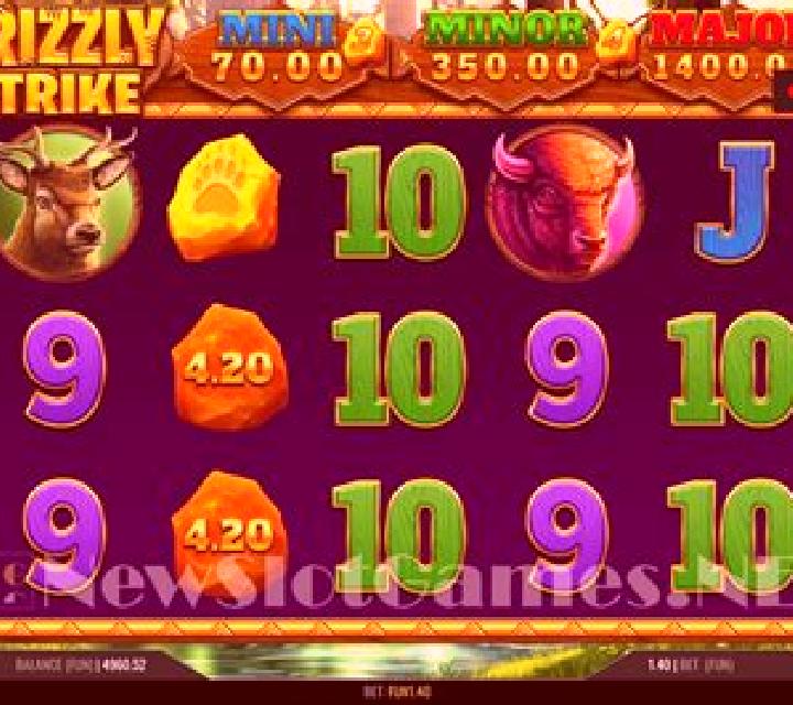 Crazy Grizzly Attack slot game