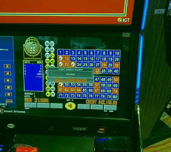 Crazy Keno slot machine