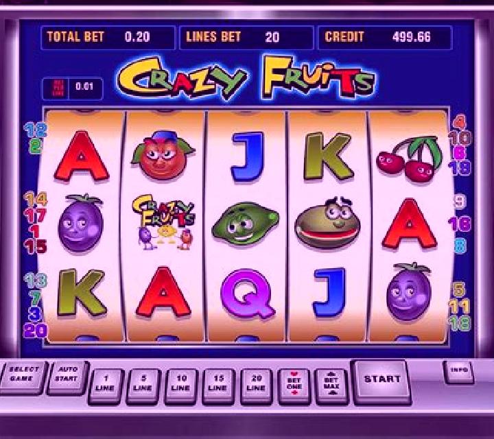 Crazy Wild Fruits slot machine