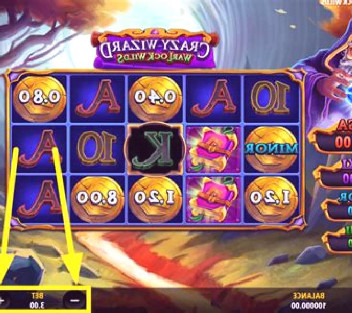 Crazy Wizard Warlock Wilds slot