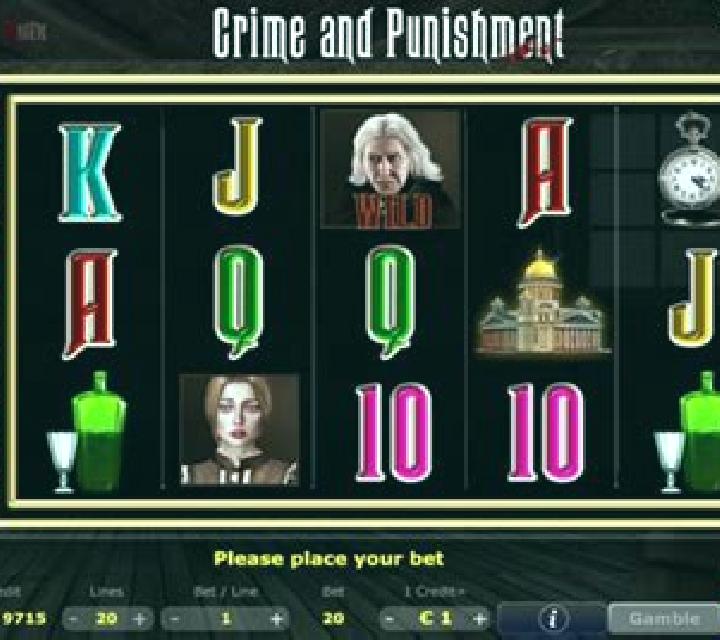 Crime and Punishment slot machine