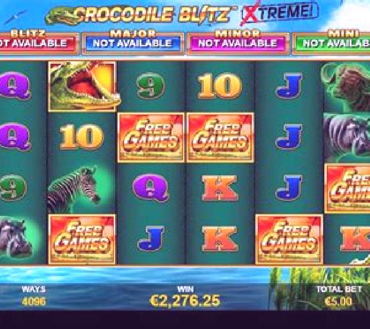 Crocodile Blitz Extreme slot
