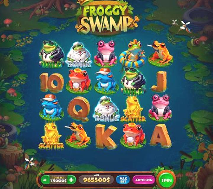 Cross the Swamp slot machine