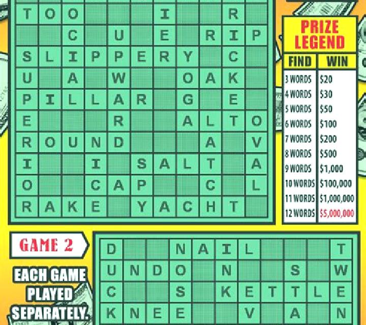Crossword Cash slot