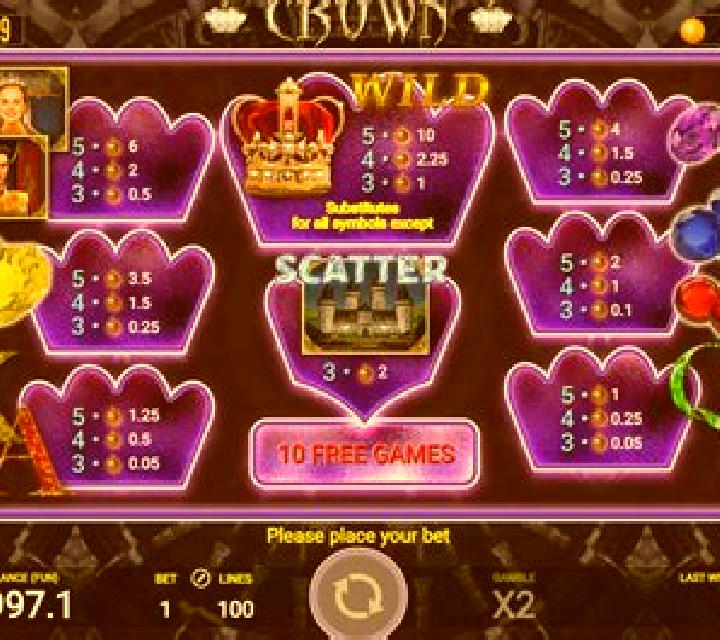 Crown (AGT Software) slot game