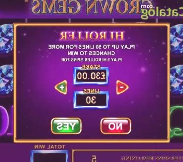 Crown Gems Hi Roller slot