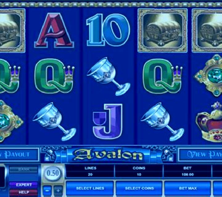 Crown of Avalon slot machine
