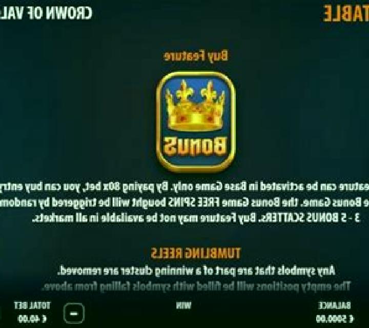 Crown of Valor online slot