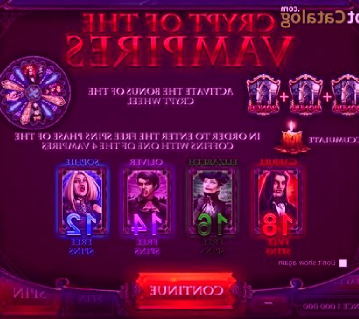 Crypt of the Vampires slot