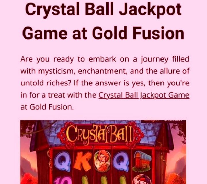 Crystal Ball (Jackpot Software) slot game