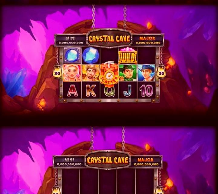 Crystal Cavern Mini-Max slot machine