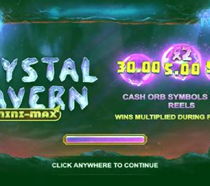 Crystal Cavern Mini-Max slot
