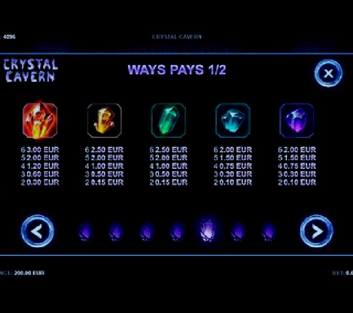 Crystal Cavern slot
