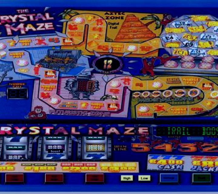 Crystal Maze Bingo slot machine