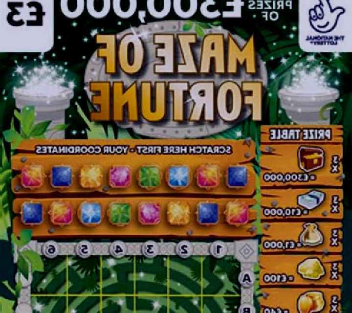 Crystal Maze Scratchcard slot game