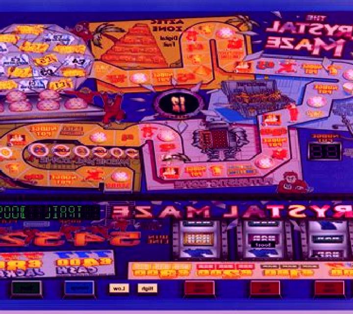 Crystal Maze Scratchcard slot machine