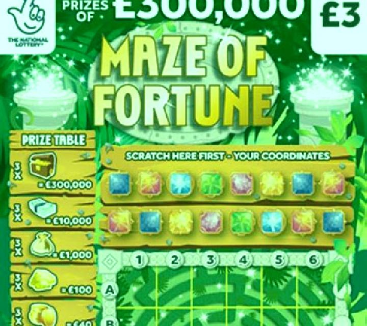 Crystal Maze Scratchcard slot