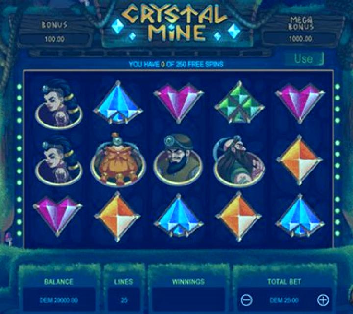Crystal Mine slot