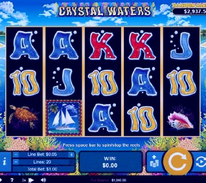 Crystal Waters slot game