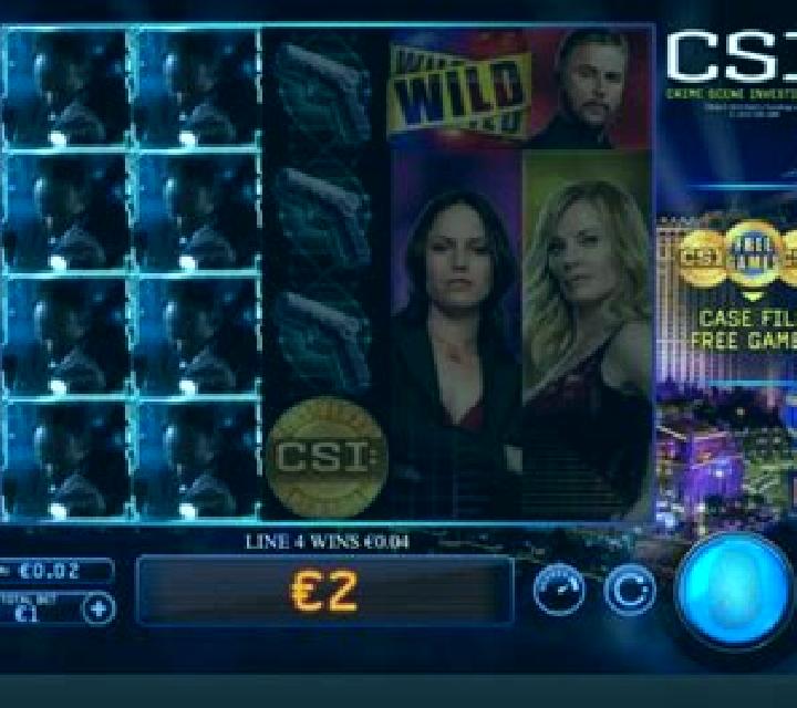 CSI: Crime Scene Investigation slot machine