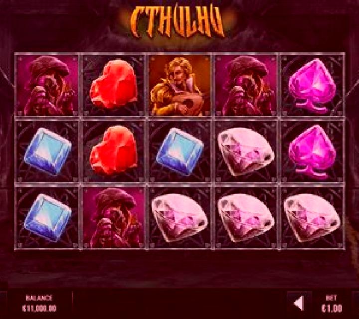Cthulhu slot machine