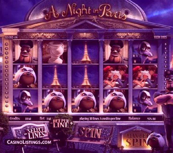 Cupidon in Paris slot