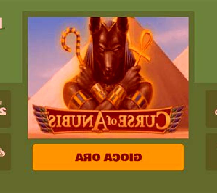 Curse of Anubis slot machine