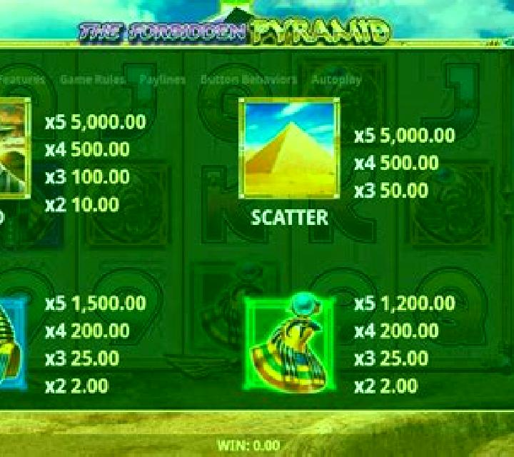 Curse of the Pyramid slot game