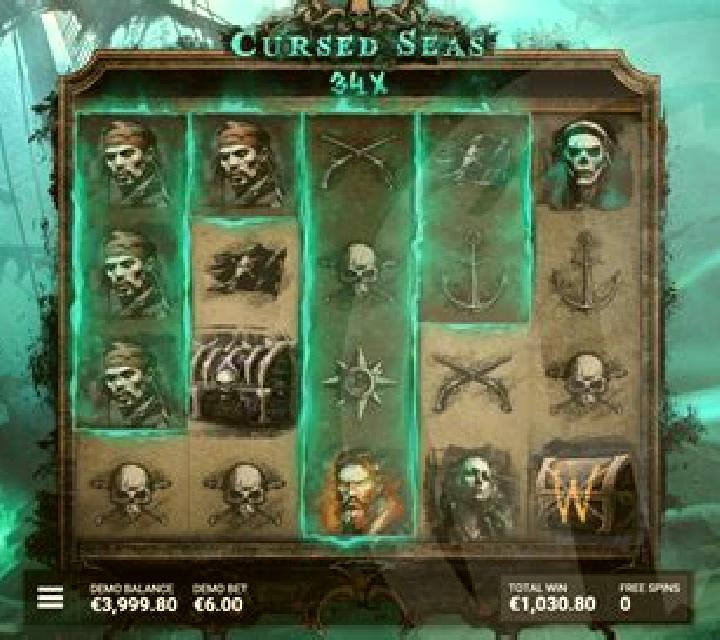 Cursed Seas (Hacksaw Gaming) slot machine