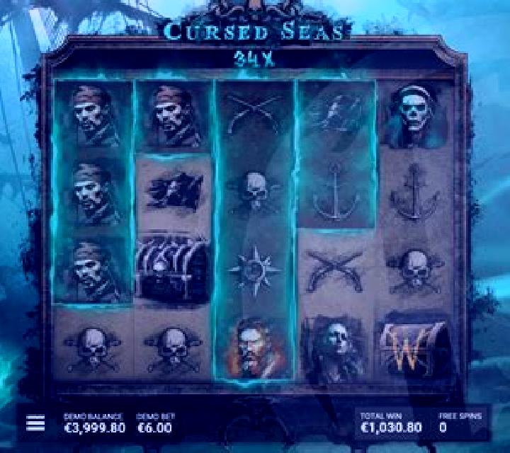 Cursed Seas (KA Gaming) slot machine