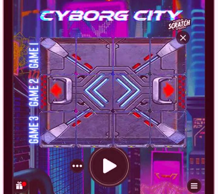 Cyborg City Scratch slot game