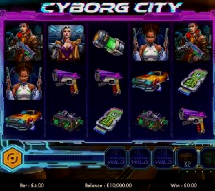 Cyborg City slot game