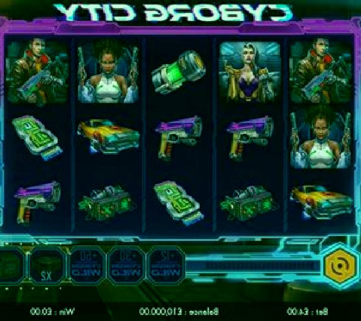 Cyborg City slot machine
