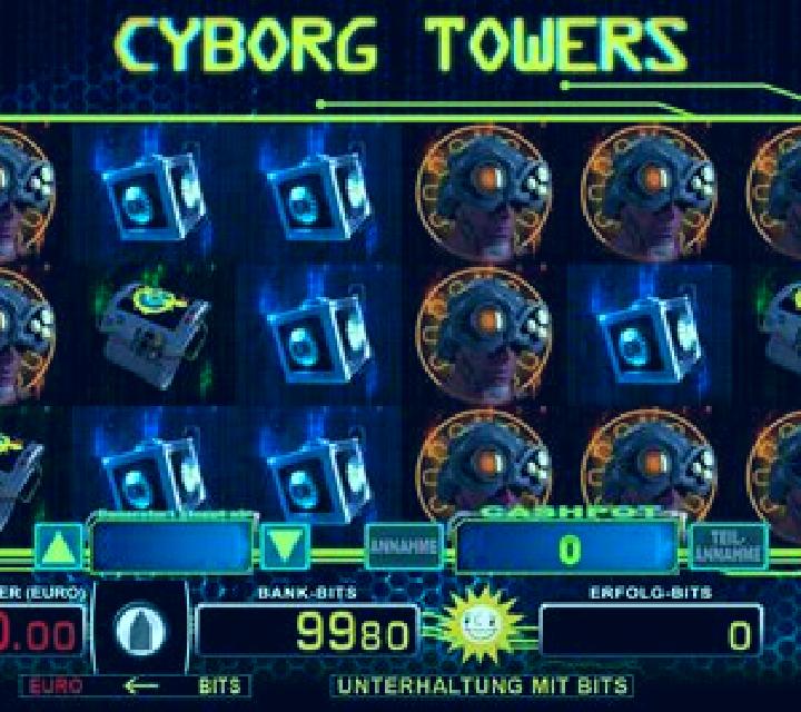 Cyborg Towers slot machine