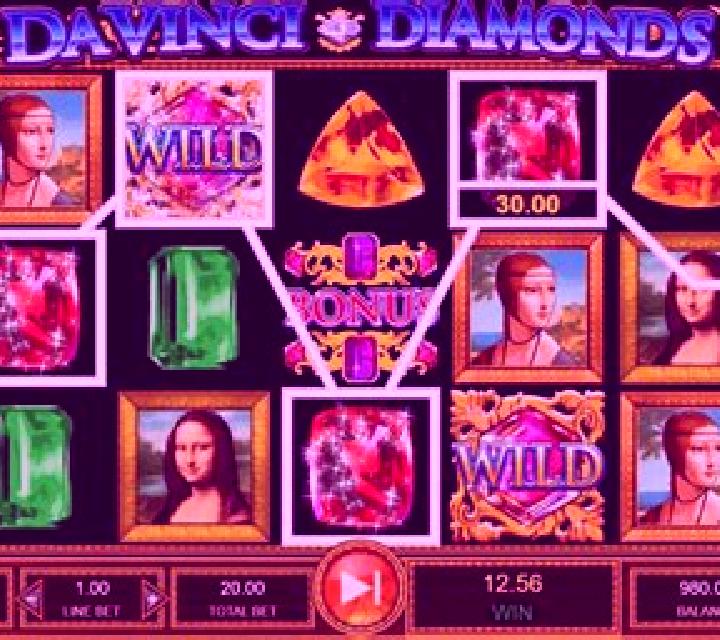Da Vinci Collections slot machine