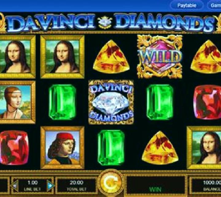 Da Vinci Jewels slot game