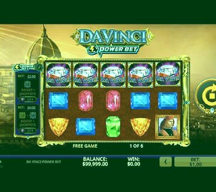 Da Vinci Power Bet online slot