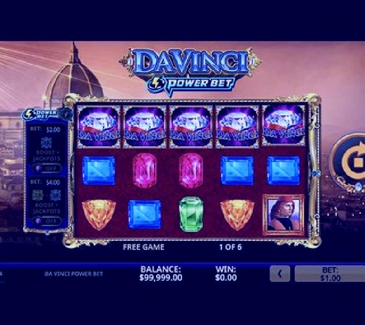 Da Vinci Power Bet slot