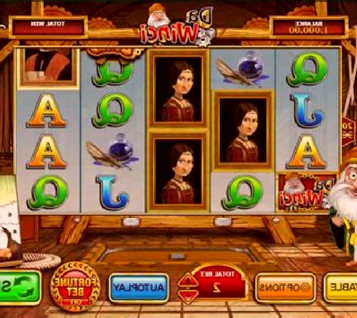 Da Winci slot machine