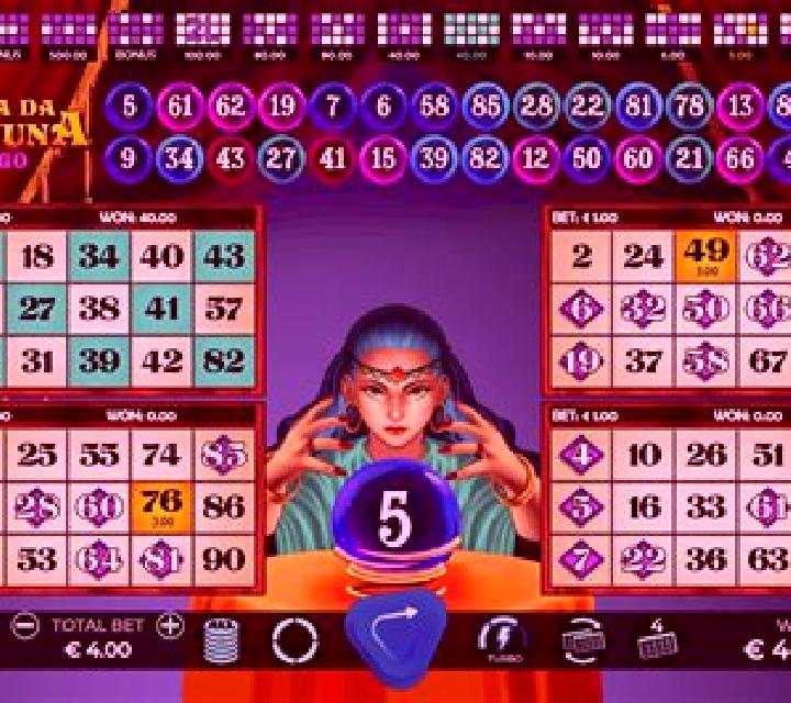 Dama da Fortuna Bingo slot game