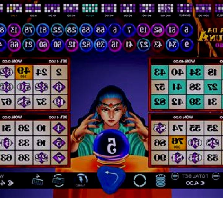 Dama da Fortuna Bingo slot machine