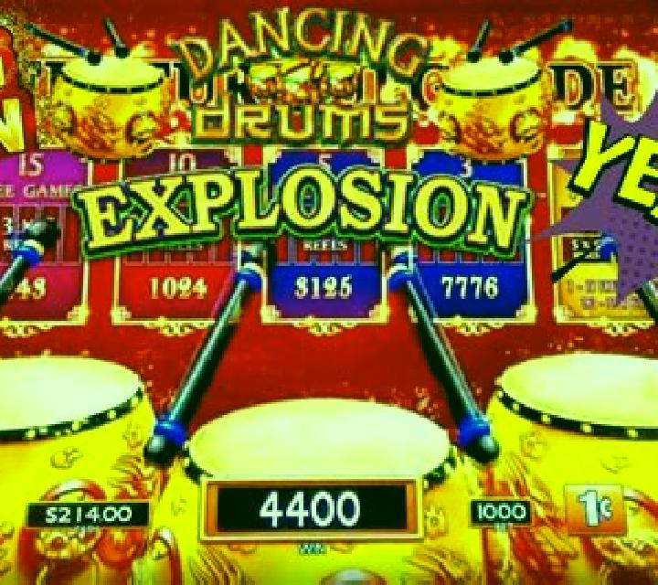 Dancing Drums Explosion slot machine