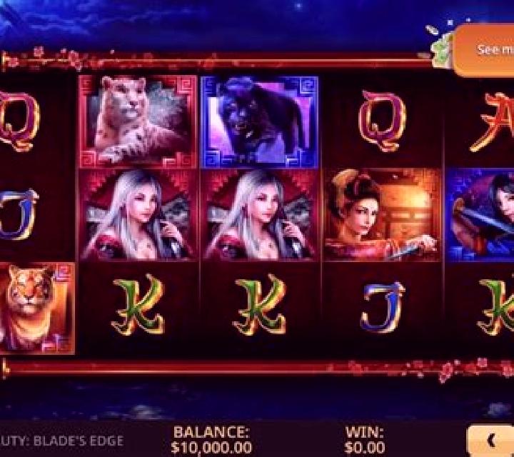 Dangerous Beauty: Blade s Edge online slot