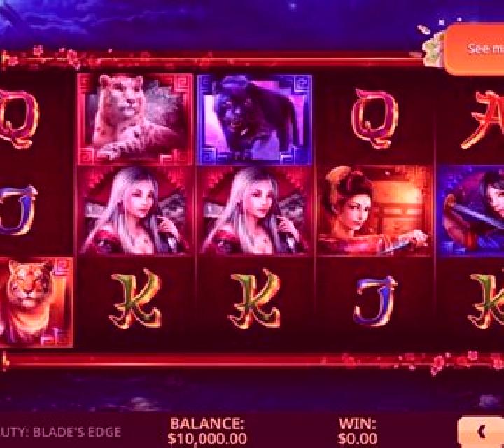 Dangerous Beauty: Blade s Edge slot