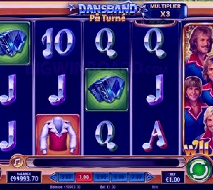 Dansband På Turné slot machine
